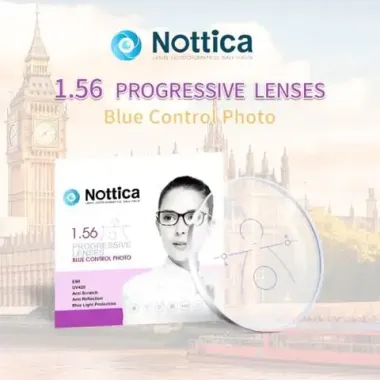Đa Tròng NOTTICA O5 PROGRESSIVE BLUE CONTROL PHOTO 1.56
