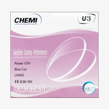 Tròng Kính CHEMI 1.60 Đổi Màu Grey – Mỏng, Chuyển Màu Xám & Chống UV Cao Cấp